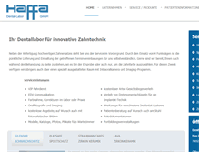 Tablet Screenshot of haffa.com